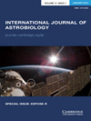 International Journal of Astrobiology封面